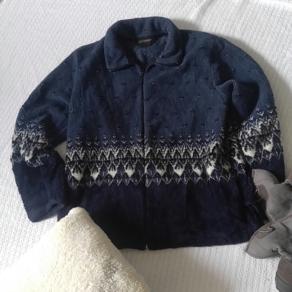 Black Diamond zip jacket